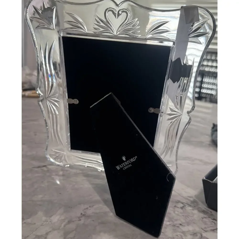 Waterford Crystal Wedding Collection 5x7 Picture Frame 104839 Made In Ireland - Picture 7 of 7